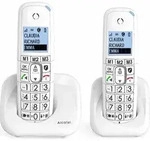 Alcatel XL785 Duo Schnurloses Telefon DECT Analog Wei&szlig; mit Anrufer-ID und