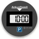 Needit Park Lite Schwarz - Elektronische Parkscheibe - automatische Parkuhr f&uuml;r