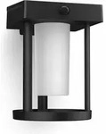 Philips Camill Wandleuchte, 1,4 W, Wandbeleuchtung f&uuml;r den Au&szlig;enbereich, Schwarz,