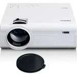 Lenco LPJ-300WH - LCD-Projektor mit Bluetooth&reg; - Bis zu 250 cm Projektionsgr&ouml;&szlig;e -