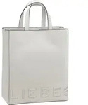 Liebeskind Berlin Handtasche Paper Bag Logo M 29 x 15.5 x 34 - Wei&szlig;