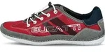 Bugatti Schn&uuml;rhalbschuhe bequem in rot, Gr. 40 - Rot - 40