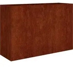 vidaXL Hochbeet 120x40x80 cm Cortenstahl - Braun