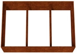 vidaXL Hochbeet 120x80x40 cm Cortenstahl - Braun