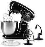 GOURMETmaxx K&uuml;chenmaschine Knetmaschine R&uuml;hrmaschine Mixer Edelstahl...