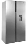 Beko GNO5322WDXPN, Freistehend, Amerikanische T&uuml;r, Edelstahl, LED, An T&uuml;r, 532 l -