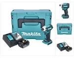 Makita DTD 172 RM1J Akku Schlagschrauber 18 V 180 Nm 1/4" Brushless + 1x Akku...