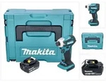 Makita DTD 172 G1J Akku Schlagschrauber 18 V 180 Nm 1/4" Brushless + 1x Akku...