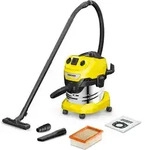 K&auml;rcher Nass-/Trockensauger WD 4 P S V-20/5/22, 1000 W, 20 l,...