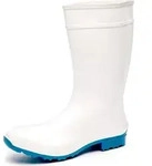 Ladeheid Damen Gummistiefel LA-967 (Wei&szlig;/Blau, 36 EU) - Wei&szlig; - 36