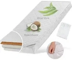 Kindermatratze KOKOS 90x200 cm mit gestepptem Aloe Vera-Bezug und...