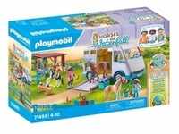 PLAYMOBIL Horses of Waterfall 71493 Mobile Reitschule