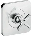 Abstelllventil AXOR CITTERIO E Unterputz 12x12 chrom chrom - Silber