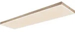 Globo Lighting Deckenleuchte Aluminium wei&szlig; matt, LED - Wei&szlig;