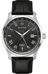 Bulova Uhr 96B387 Automatik Herrenuhr schwarz - Silber