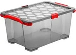 Rotho Aufbewahrungsbox 44L Evo Total Protection - Kunststoffbox 59,0 x 39,5 x 28,0 cm