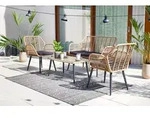 TrendLine Loungeset Larisa 4-teilig - Braun