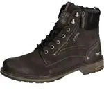 Mustang Herren Stiefelette warm gef&uuml;tterter Schn&uuml;rboot Rei&szlig;verschluss 4157-609,