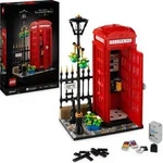 LEGO Ideas Rote Londoner Telefonzelle, Modellbausatz f&uuml;r Erwachsene, kreative