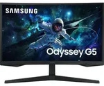 Samsung Odyssey G55C Curved Gaming Monitor, 27 Zoll WQHD 165Hz