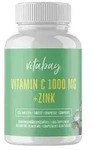Vitabay Vitamin C Zink Tabletten 200 Vegane Tabletten 1000mg - Vitamin C hochdosiert