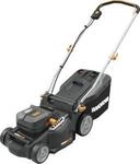 WORX WG737E, Rasenm&auml;her mit Radantrieb, 2 cm, 7 cm, 3400 RPM, 40 l, 3,7 cm