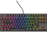 GENESIS NKG-1886, Kabelgebunden, USB, Mechanischer Switch, QWERTZ, RGB-LED,...
