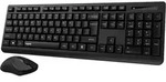 Rapoo X1700 Schwarz Kabelloses Multi-Mode-Deskset - Schwarz