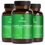 Vitabay R-Alpha-Lipons&auml;ure 300 mg &ndash; 360 vegane Kapseln (3er Bundle) &ndash; bioaktive