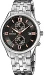 Festina Chronographen TIMELESS CHRONOGRAPH Black - Rose-gold - Schwarz