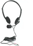 MANHATTAN Headset Stereo, Klinke - Schwarz/Silber