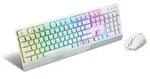MSI Vigor GK30 Combo White Tastatur Maus enthalten USB QWERTY Italienisch Wei&szlig; -