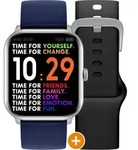 Ice Watch, Smart One Connected Watch Silver mit Armb&auml;ndern, Marineblau - Schwarz