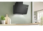Bosch DWK81AN60, Serie 6, Wandesse, 80 cm, Klarglas schwarz bedruckt - Schwarz Bosch DWK81AN60, Serie 6, Wandesse, 80 cm, Klarglas schwarz bedruckt - Schwarz