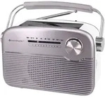 Soundmaster TR480SI, Tragbar, Analog, FM, 3 W, 3,5 mm, Silber - Silber