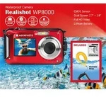 AgfaPhoto WP8000, 2K Ultra HD, CMOS, 24 MP, 130 g - Rot