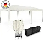 Kronenburg Faltpavillon 3x6m - Wasserfest, UV-Schutz 50+, 0 Seitenteile,...