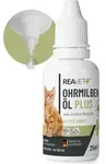 REAVET Ohrmilben&ouml;l Plus 25ml sofort wirksames Mittel f&uuml;r Katzen &ndash; gegen...