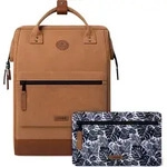CABAIA Freizeitrucksack Rucksack mit Laptopfach Adventurer Vegan Nubuck Backpack 23L