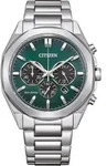 Citizen CA4590-81X Eco-Drive Chronograph Herrenuhr Stahl/Gr&uuml;n - Gr&uuml;n