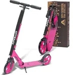 Apollo Artemis Tretroller Pink h&ouml;henverstellbar klappbar mit gro&szlig;en R&auml;dern -...