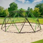 Kletterger&uuml;st 360x360x180cm DomeClimber Kinder Kletterkuppel Geodome 12FT -