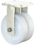 BS Rollen Bockrolle B15 Durchmesser 150mm Tragf&auml;higkeit 1800kg Polyamidrad Platte