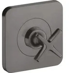 AXOR Citterio E Absperrventil 120/120 Unterputz Brushed Black Chrome, 36771340 -