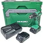 HiKOKI DS18 DDWRZ Akku Bohrschrauber 18 V 55 Nm Brushless + 2x Akku 2,0 Ah +