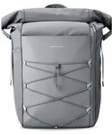 Kapten & Son Rucksack Yoho Stone Grey 24-30 L | Rolltop Rucksack Damen & Herren Grau