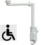 SPAZIO BAGNO NT Waschbecken-Siphon, wei&szlig; - Wei&szlig;
