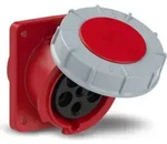 PCE 435-6 CEE-Anbausteckdose 63A 5-polig 6h IP67 I Power Twist Wandsteckdose I