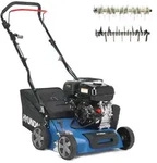 HYUNDAI Benzin-Vertikutierer L&uuml;fter SC4002G Rasenl&uuml;fter Moosentferner (40 cm, 5.6