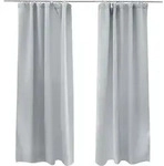 Verdunkelungsvorhang 2er blickdicht 140x235 rosa AURORA Victoria M. - Silber